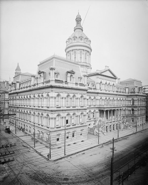 Baltimore City Hall 1900 Print