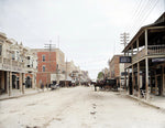 12th Street Miami 1908 Color Print