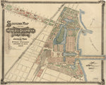 1893 World's Columbian Exposition Map Print