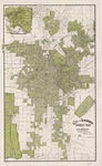 1909 Map of LA Print