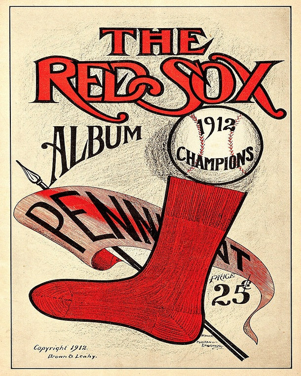 1912 Boston Red Sox Poster Print