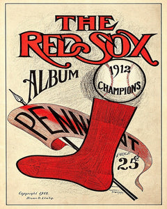 1912 Boston Red Sox Poster Print