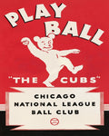 1934 Chicago Cubs Poster Print