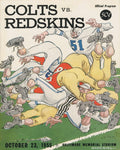 1955 Baltimore Colts Poster Print
