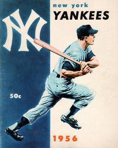 1956 New York Yankees Poster Print
