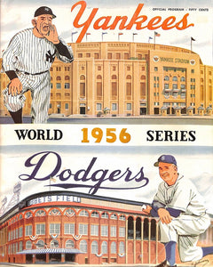 1956 World Series Poster Print