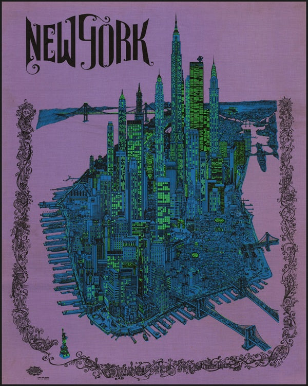 1968 NYC Poster Print