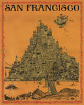 1968 San Francisco Poster Print