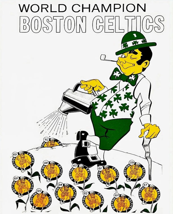 1970 Boston Celtics Poster Print