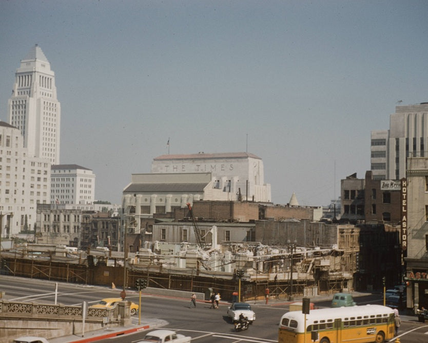 2nd and Hill 1950s Print