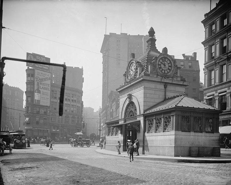 Adams Square 1905 Print