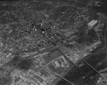 Aerial Dallas 1940s