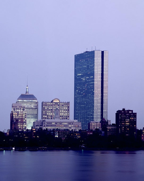 Boston at Dusk 1990s Print
