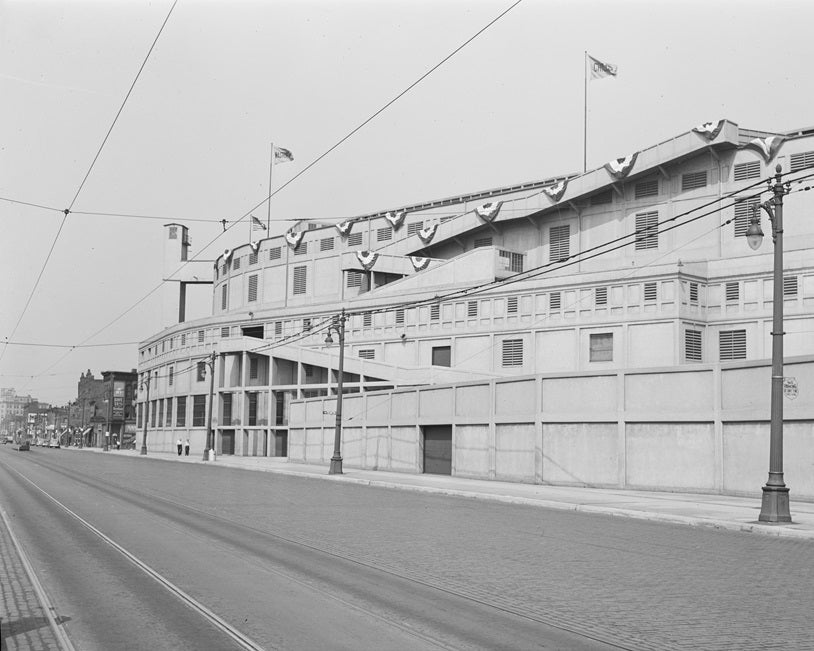 Briggs Stadium 1942 Print