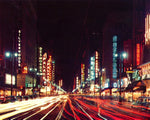 Broadway from 5th 1950s Print