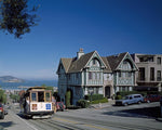 Cable Car on Hyde Street 1990s Print