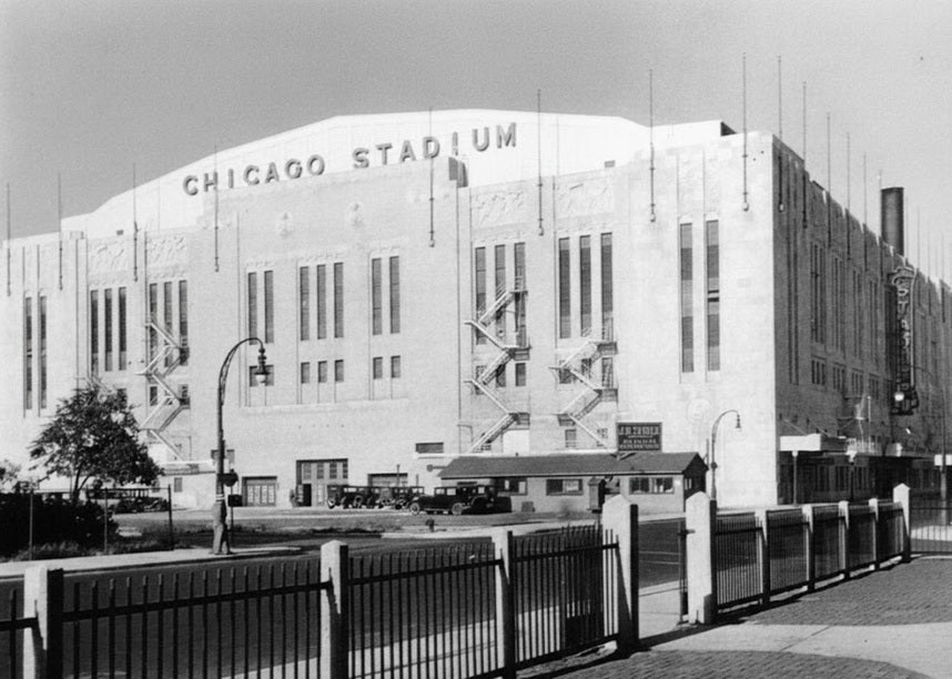 Chicago Stadium 1930s Print