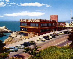 Cliff House 1950s Color Print