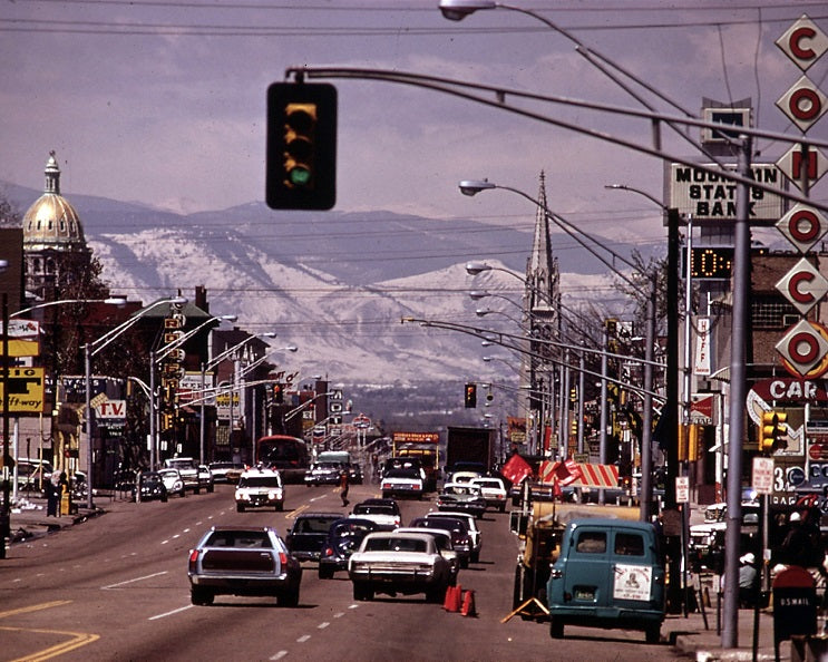 Colfax Avenue 1972 Print