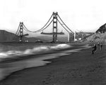 Construction of the Golden Gate Bridge 1930s Print