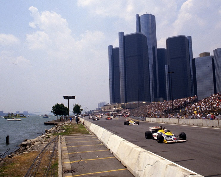 Detroit F1 1980s Print