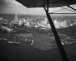 Flying over Miami 1930s Print