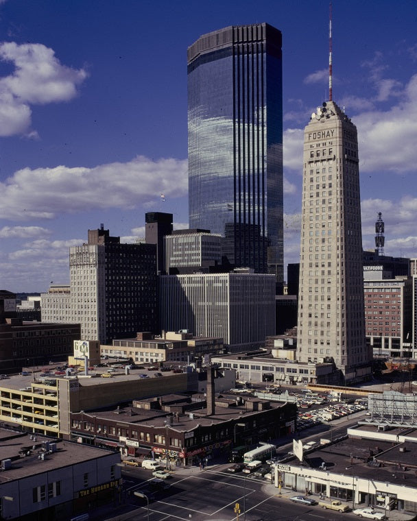 IDS Center and Foshay Tower 1973 Print