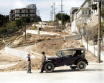 Lombard Street 1922 Color Print