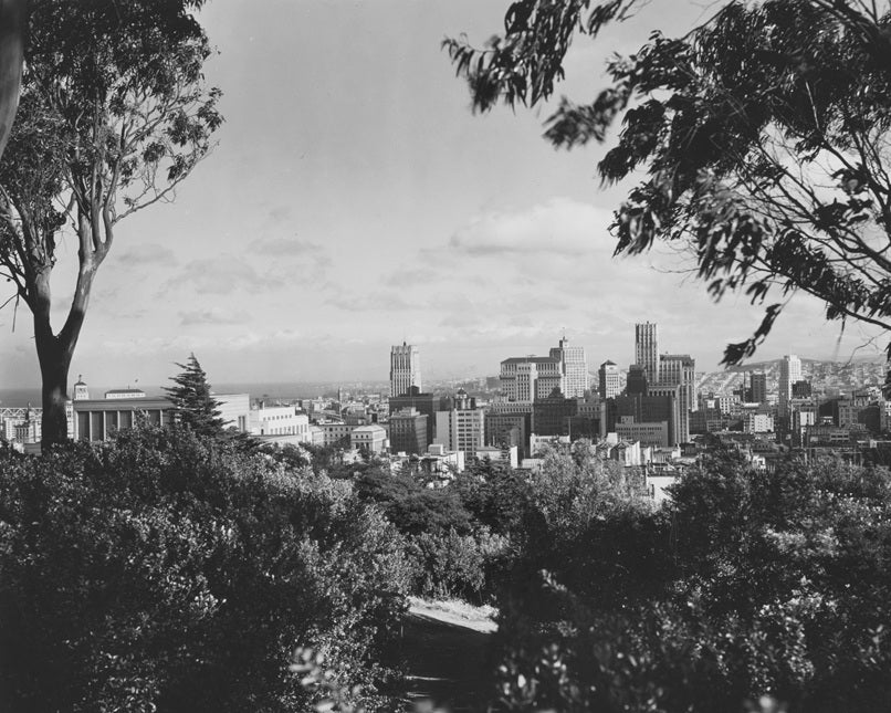 Los Angeles Skyline 1930s Print