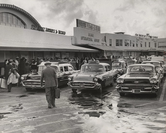 Miami International Airport 1950s Print