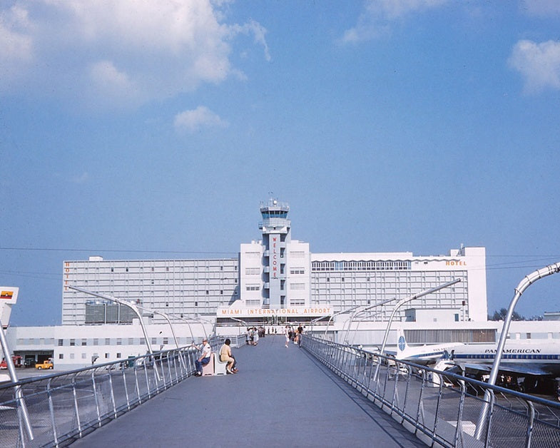 MIA Observation Deck 1962 Print