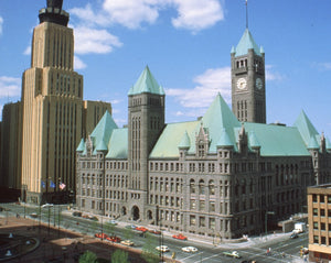 Minneapolis City Hall 1980 Print