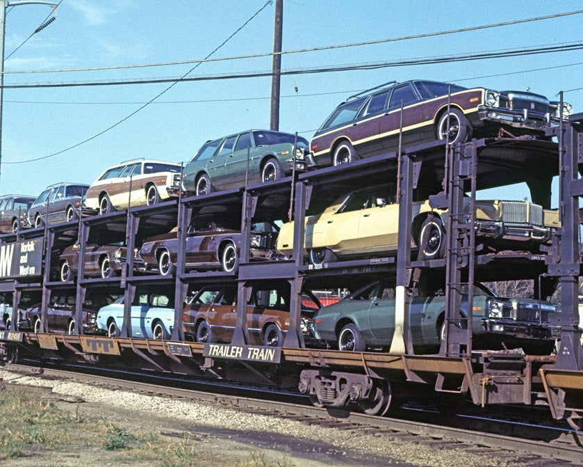 New Cars in Detroit 1976 Print