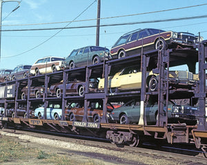 New Cars in Detroit 1976 Print