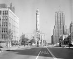 North Michigan Avenue 1950s Print