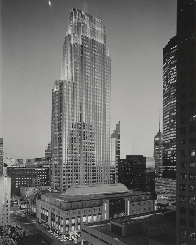 Norwest Center at Dusk 1987 Print