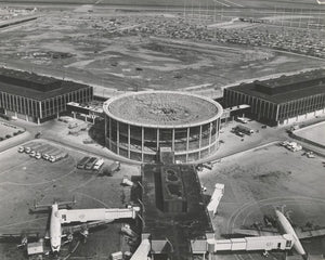 O'Hare Rotunda 1950s Print