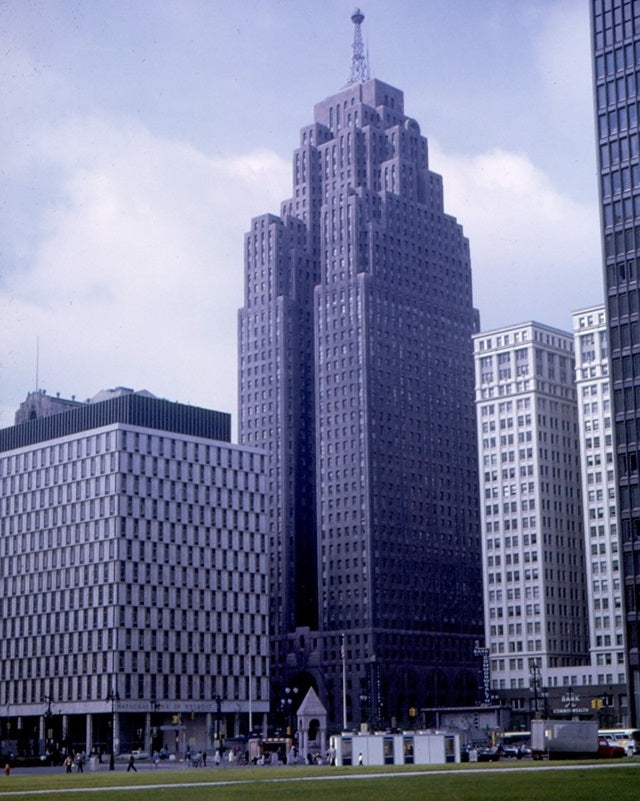Penobscot Building 1968 Print