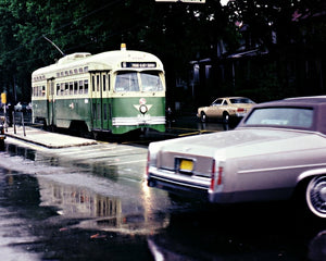 Philadelphia Streetcar 1970s Print