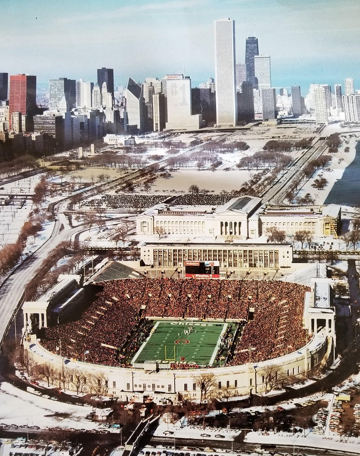 Soldier Field 1986 Print
