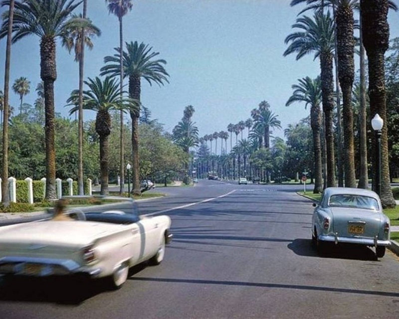 Sunset Boulevard 1957 Print