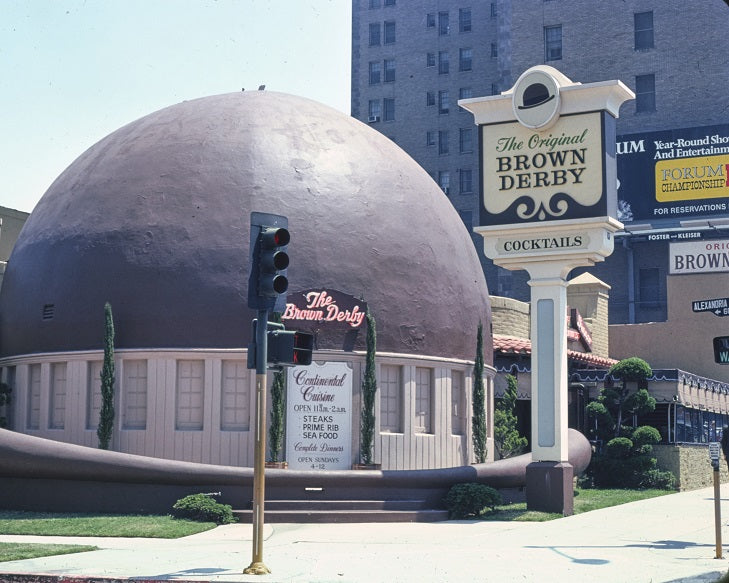 The Brown Derby 1970s Print