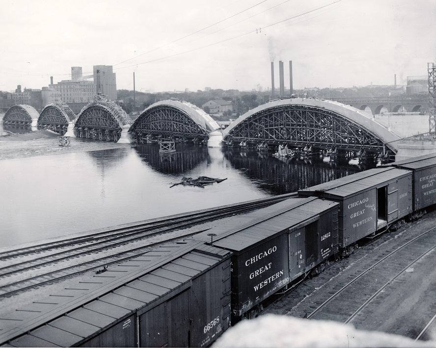 Third Avenue Bridge under Construction 1915 Print