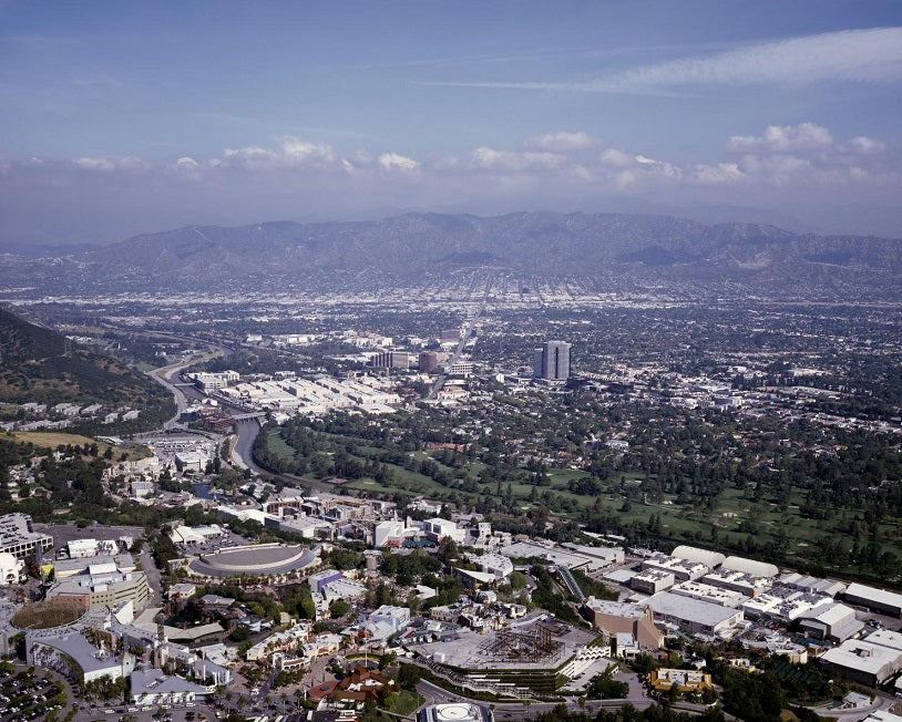 Universal Studios Lot 1980s Print