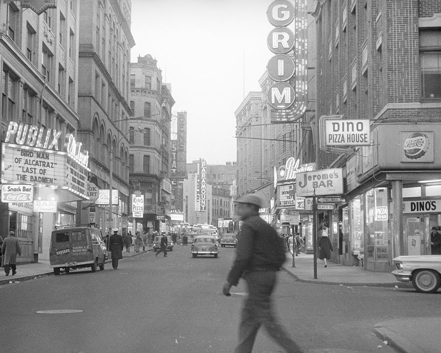 Washington Street 1963 Print
