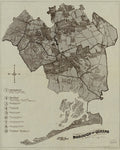 1918 Map of Queens Print