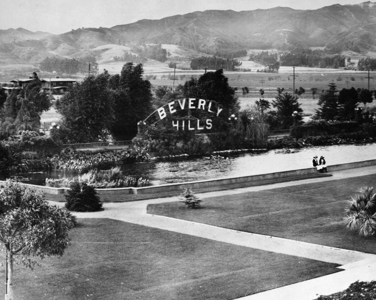 Beverly Hills 1915 Print