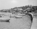 Boathouses on the Schuylkill 1910s Print