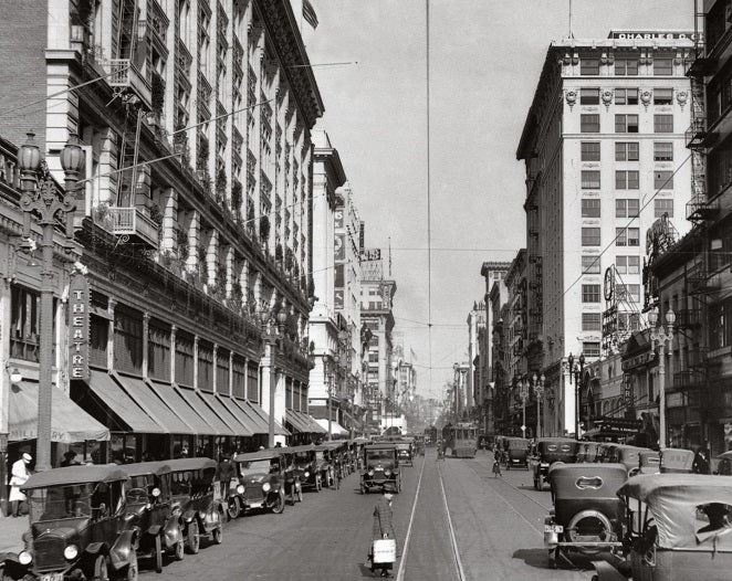Broadway and 8th 1920 Print