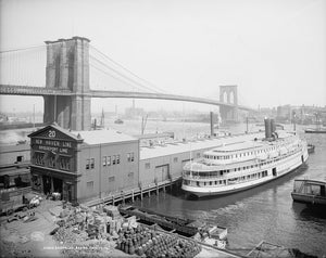 Brooklyn Bridge 1905 Print